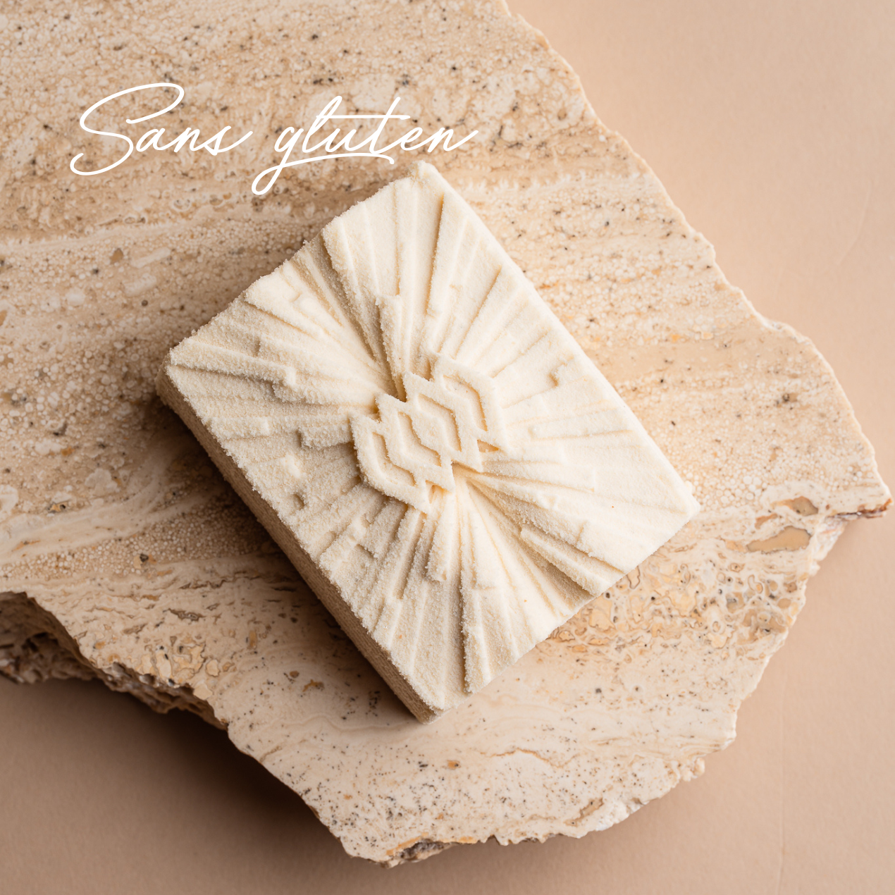 BÛCHETTE - L'OUVRAGE VANILLE CARAMEL SANS GLUTEN - INDIVIDUELLE