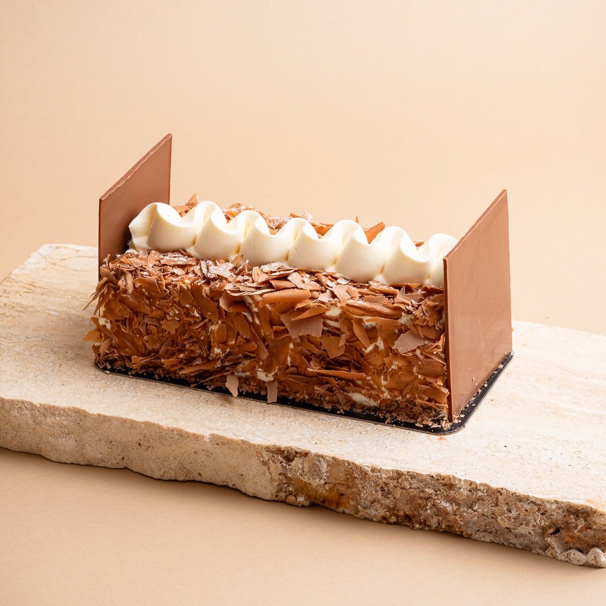 BÛCHE CHOCOLAT AU LAIT