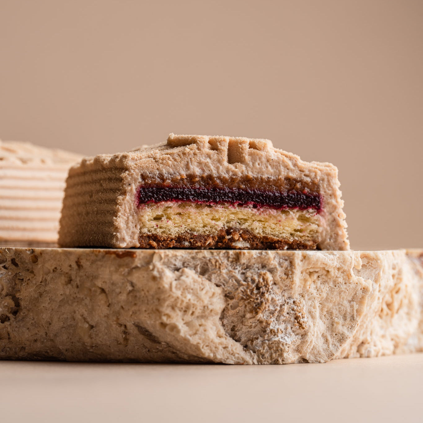 BÛCHETTE - L'OUVRAGE MONT BLANC SANS GLUTEN - INDIVIDUELLE